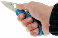Spyderco Delica 4 C11FPBL Taschenmesser, Blau -Messer Verkäufe 2024 SPC11FPBL 07 spyderco delica 4 blauw spc11fpbl d7
