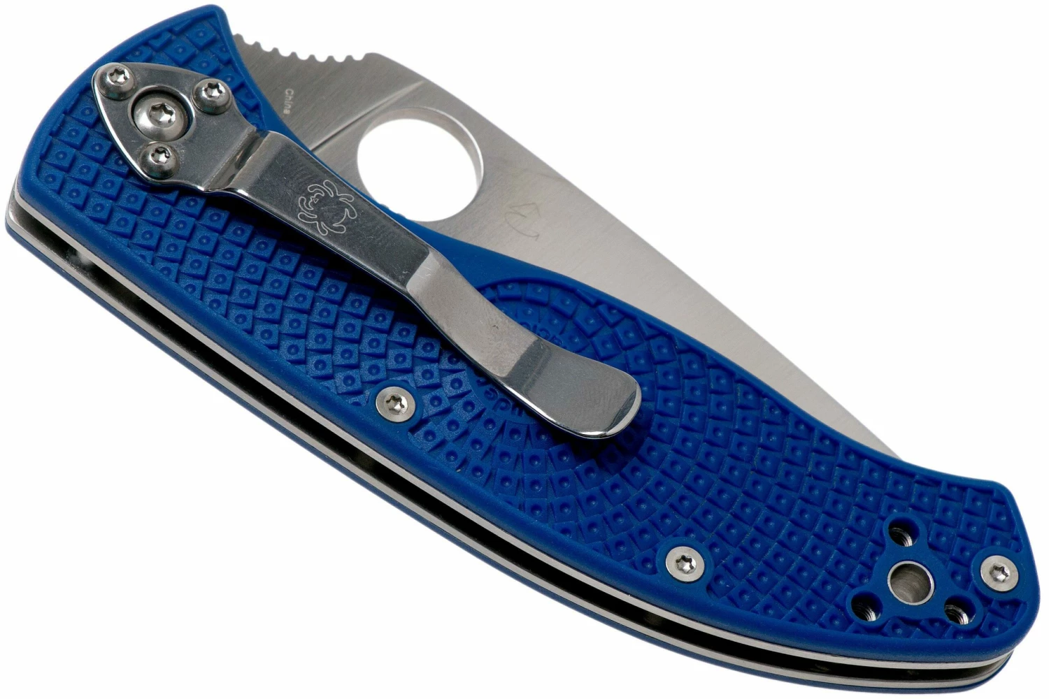 Spyderco Tenacious Lightweight S35VN C122PBL FRN Taschenmesser, Blau 6 Spyderco Tenacious Lightweight S35VN C122PBL FRN Taschenmesser, Blau – Bild 4