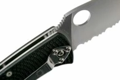 Spyderco Tenacious Lightweight C122PSBK FRN Taschenmesser Mit Teilwellenschliff, Schwarz 15 Spyderco Tenacious Lightweight C122PSBK FRN Taschenmesser Mit Teilwellenschliff, Schwarz -Messer Verkäufe 2024 SPC122PSBK 06 spyderco