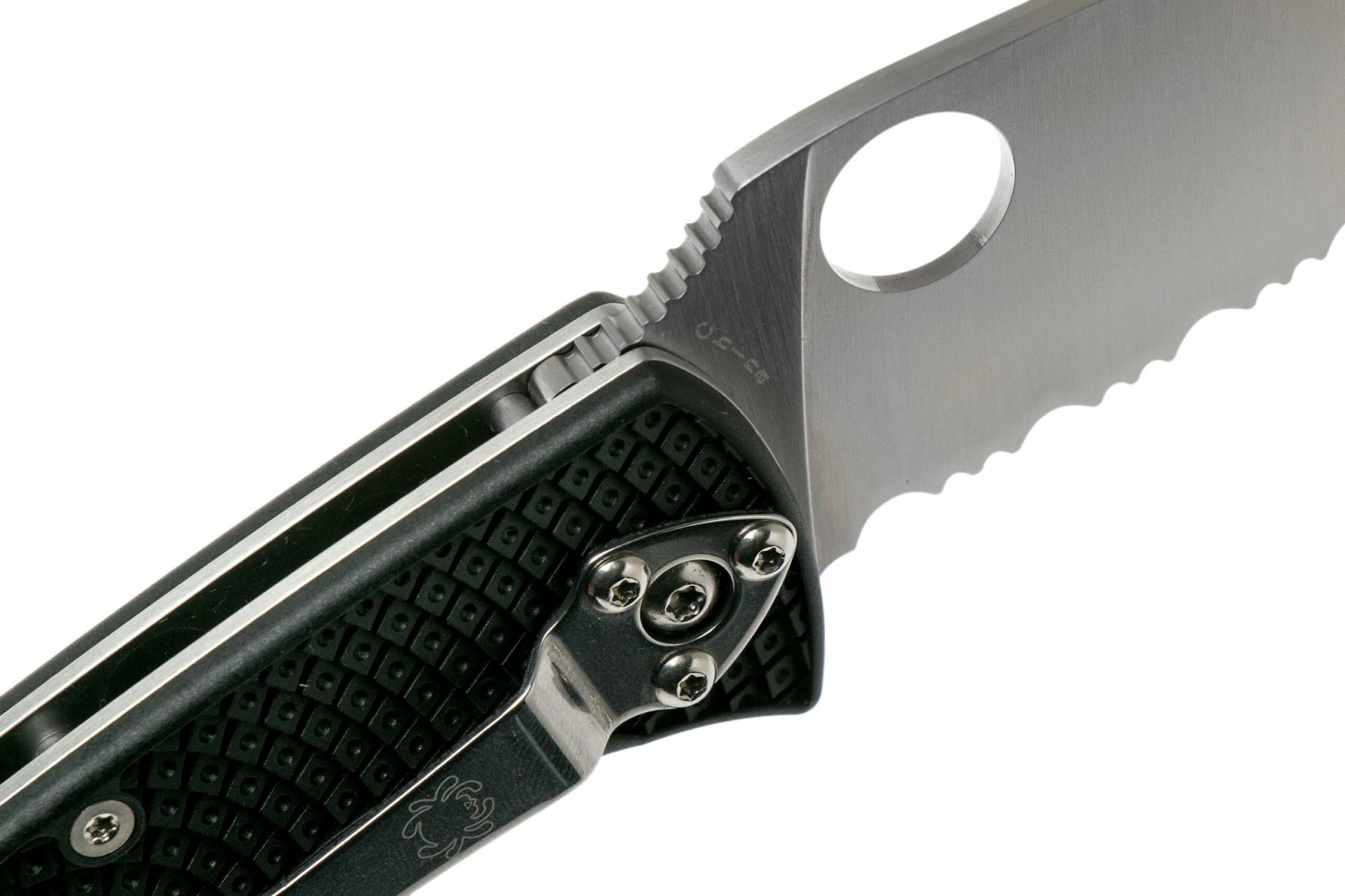 Spyderco Tenacious Lightweight C122PSBK FRN Taschenmesser Mit Teilwellenschliff, Schwarz 8 Spyderco Tenacious Lightweight C122PSBK FRN Taschenmesser Mit Teilwellenschliff, Schwarz – Bild 6