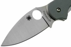 Spyderco Sage 1 C123GPGY G10 Maxamet Taschenmesser, Kühl Grau -Messer Verkäufe 2024 SPC123GPGY 03 spyderco
