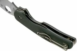 Spyderco Sage 1 C123GPGY G10 Maxamet Taschenmesser, Kühl Grau -Messer Verkäufe 2024 SPC123GPGY 05 spyderco