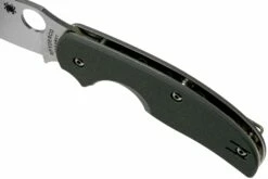 Spyderco Sage 1 C123GPGY G10 Maxamet Taschenmesser, Kühl Grau -Messer Verkäufe 2024 SPC123GPGY 07 spyderco