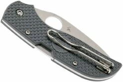 Spyderco Chaparral FRN C152PGY Taschenmesser, Grau -Messer Verkäufe 2024 SPC152PGY 04 spyderco spc152pgy 04
