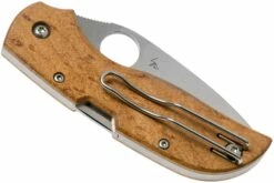 Spyderco Chaparral Birdseye Maple Wood C152WDP Taschenmesser 12 Spyderco Chaparral Birdseye Maple Wood C152WDP Taschenmesser -Messer Verkäufe 2024 SPC152WDP 04 spyderco