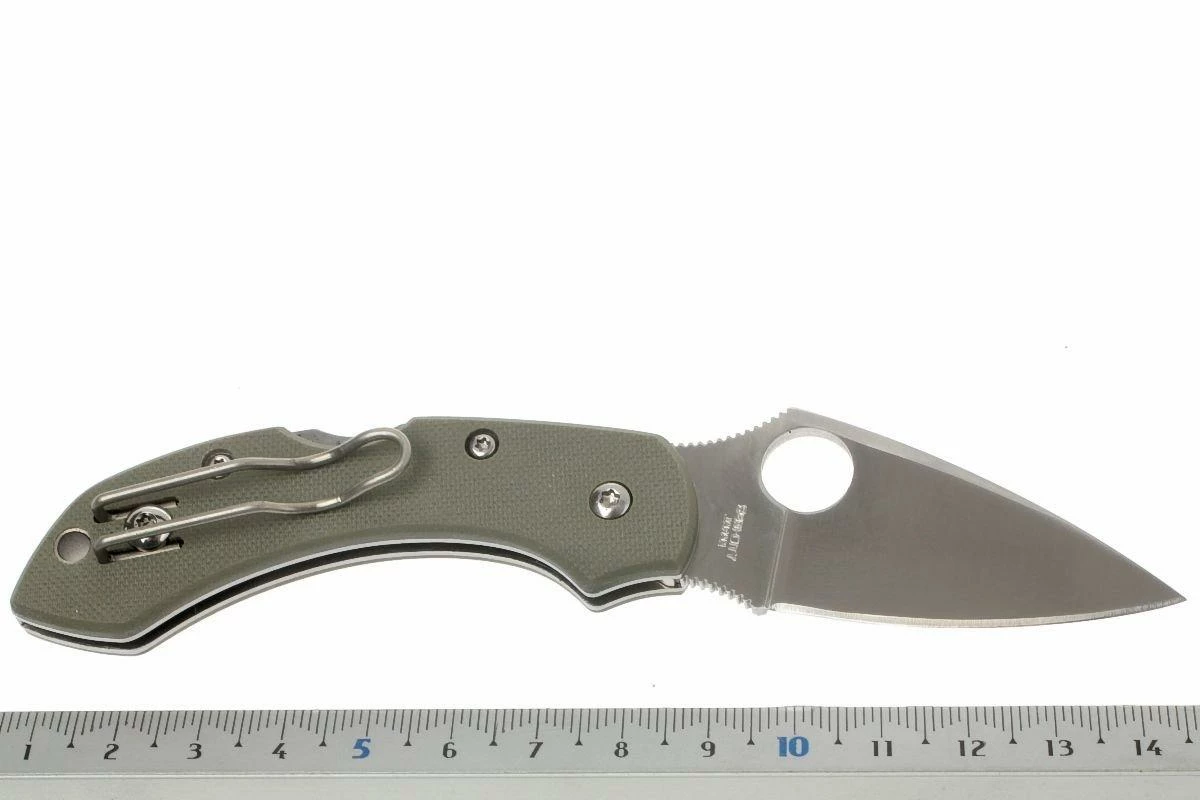 Spyderco Dragonfly G10 C28GPFG Taschenmesser, Foliage Grün 7 Spyderco Dragonfly G10 C28GPFG Taschenmesser, Foliage Grün – Bild 5