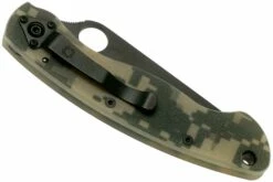 Spyderco Military C36GPCMOBK Taschenmesser, Camo/schwarz -Messer Verkäufe 2024 SPC36GPCMOBK 04 spyderco v202002