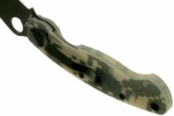 Spyderco Military C36GPCMOBK Taschenmesser, Camo/schwarz -Messer Verkäufe 2024 SPC36GPCMOBK 05 spyderco v202002