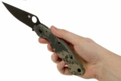 Spyderco Military C36GPCMOBK Taschenmesser, Camo/schwarz -Messer Verkäufe 2024 SPC36GPCMOBK 08 spyderco v202002