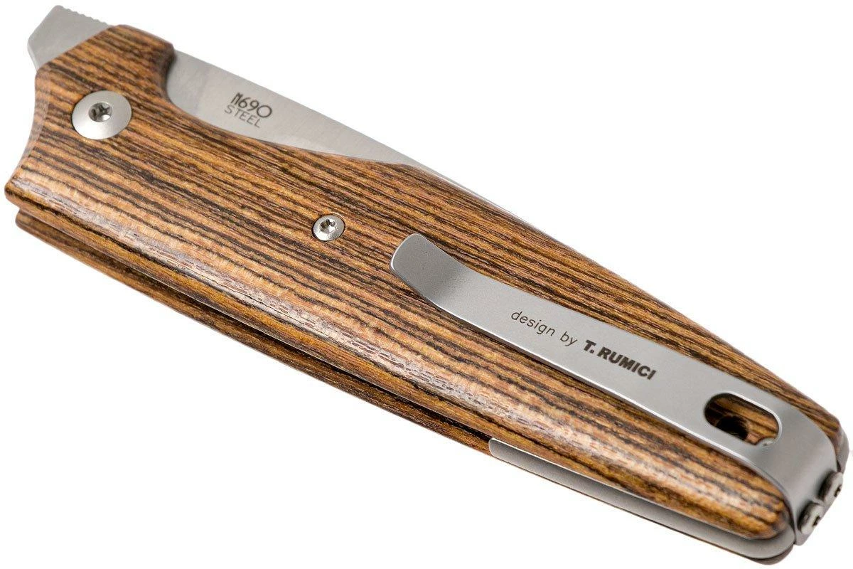 Viper Dan 1 V5928BC Bocote N690, Drop-Point-Klinge 6 Viper Dan 1 V5928BC Bocote N690, Drop-Point-Klinge – Bild 4