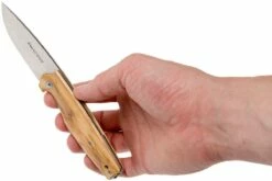 Viper Dan 1 V5928UL Olivenholz, N690, Drop-Point-Klinge -Messer Verkäufe 2024 VPV5928UL 08 viper dan vpv5928ul 08