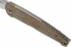 Viper Key V5976CN Natural Canvas Micarta Taschenmesser, Jesper Voxnaes Design -Messer Verkäufe 2024 VPV5976CN 07 viper
