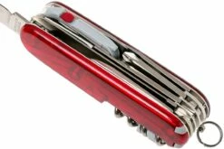 Victorinox Huntsman Lite, Schweizer Taschenmesser, Transparent Rot -Messer Verkäufe 2024 VT1 7915 T 04 victorinox vt1 7915 t 04