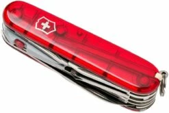 Victorinox Huntsman Lite, Schweizer Taschenmesser, Transparent Rot -Messer Verkäufe 2024 VT1 7915 T 06 victorinox vt1 7915 t 06
