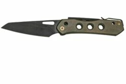 WE Knife Vision R 21031-4 Bronze Titanium, Black Stonewashed Taschenmesser, Snecx Design
